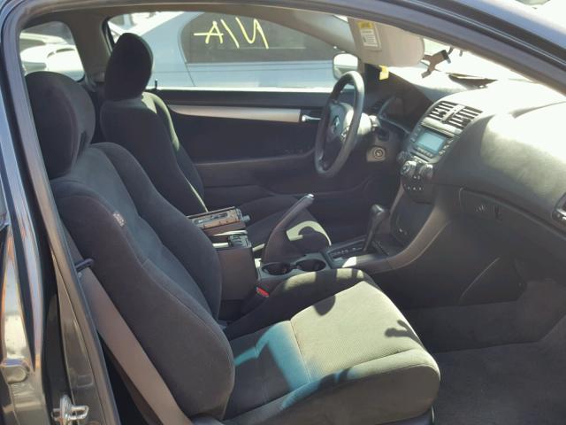 1HGCM72375A012554 - 2005 HONDA ACCORD LX GRAY photo 5