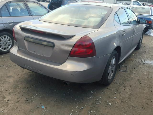 2G2WP552X61253437 - 2006 PONTIAC GRAND PRIX ბეჟი ფოტო 4