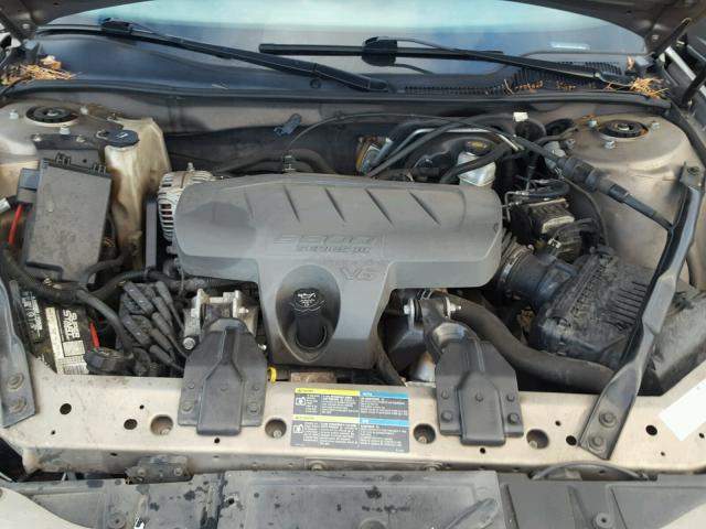 2G2WP552X61253437 - 2006 PONTIAC GRAND PRIX BEIGE photo 7