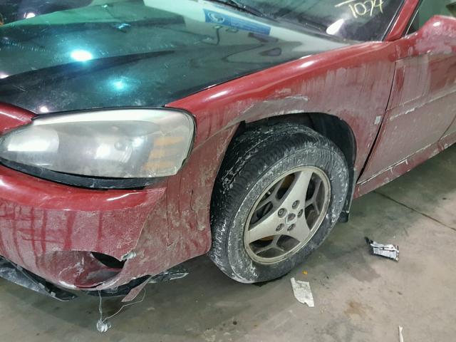 2G2WP552581121074 - 2008 PONTIAC GRAND PRIX 红色 照片 9