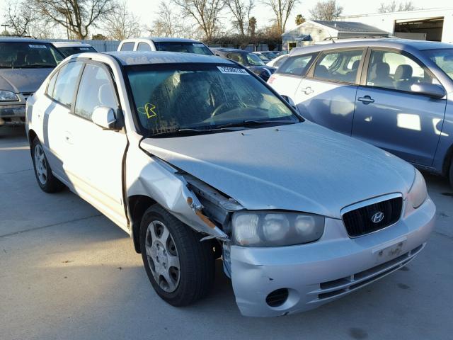 KMHDN45D33U678644 - 2003 HYUNDAI ELANTRA GL WHITE photo 1