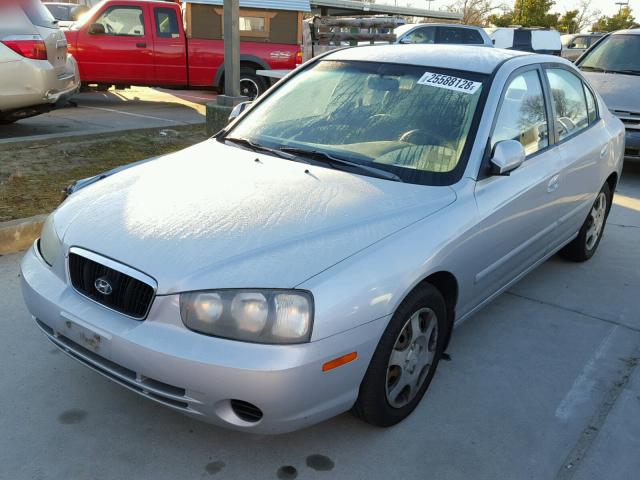 KMHDN45D33U678644 - 2003 HYUNDAI ELANTRA GL WHITE photo 2