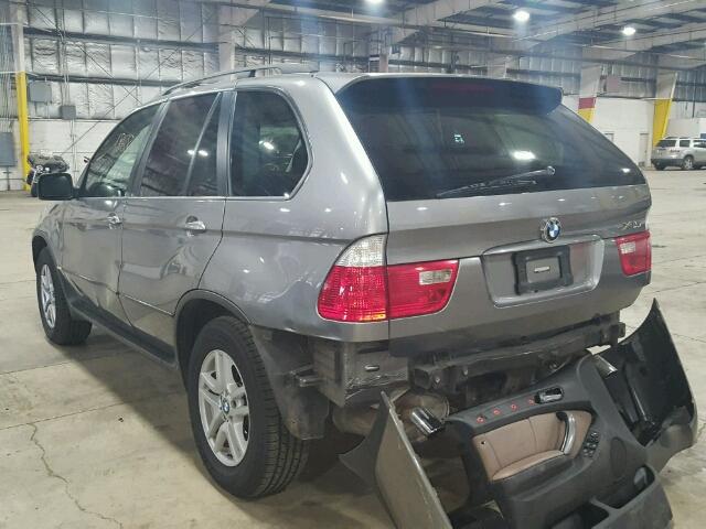 5UXFA13526LY48570 - 2006 BMW X5 3.0I CHARCOAL photo 3