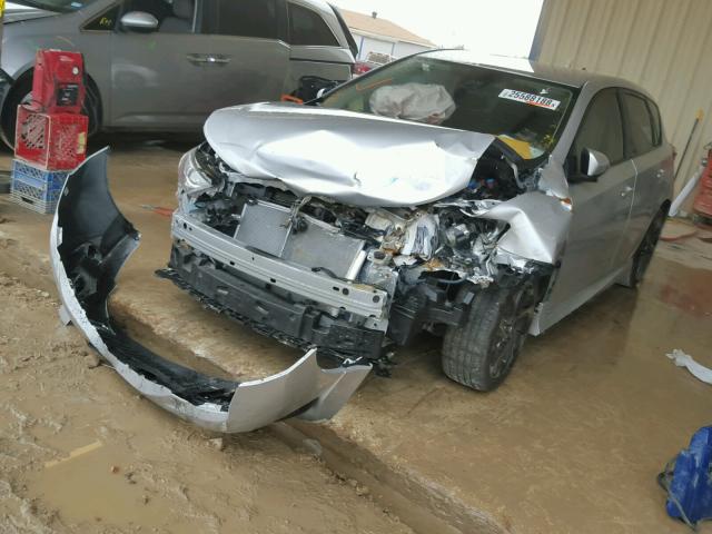 JTNKARJE4HJ551635 - 2017 TOYOTA COROLLA IM SILVER photo 2