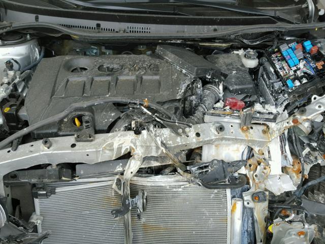 JTNKARJE4HJ551635 - 2017 TOYOTA COROLLA IM SILVER photo 7