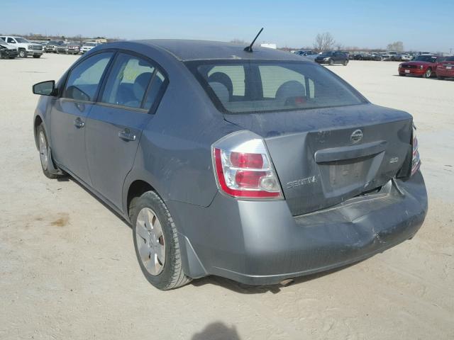 3N1AB61E57L651667 - 2007 NISSAN SENTRA 2.0 GRAY photo 3