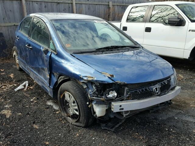 2HGFA1F36AH565897 - 2010 HONDA CIVIC VP BLUE photo 1