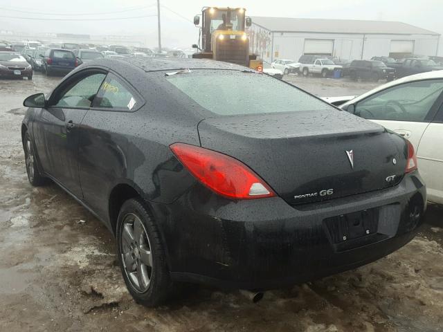 1G2ZH18N574169380 - 2007 PONTIAC G6 GT BLACK photo 3