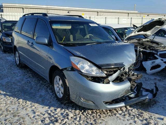 5TDZA22C06S551588 - 2006 TOYOTA SIENNA XLE SILVER photo 1