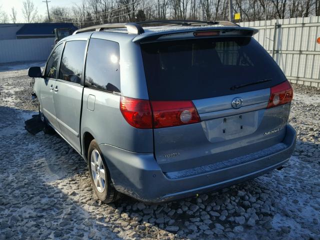 5TDZA22C06S551588 - 2006 TOYOTA SIENNA XLE SILVER photo 3