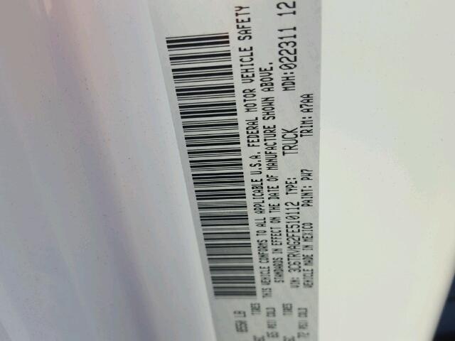 3C6TRVAG2FE510112 - 2015 RAM PROMASTER 白色 照片 10