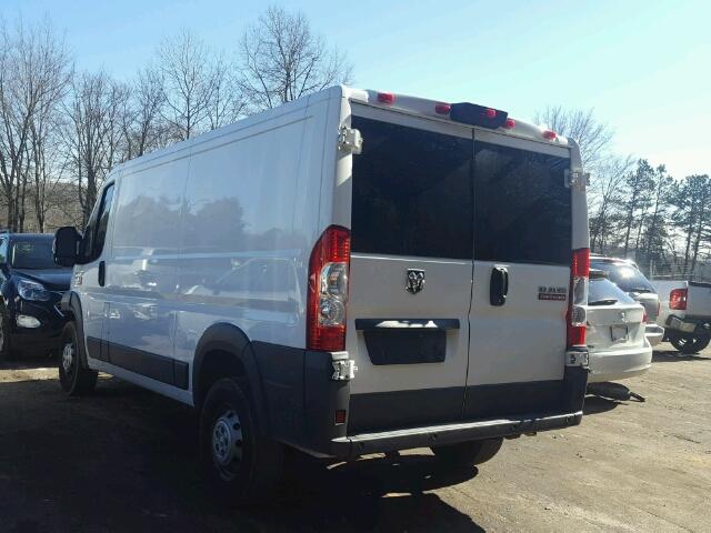 3C6TRVAG2FE510112 - 2015 RAM PROMASTER WHITE photo 3