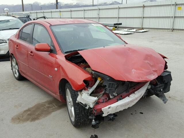 JM1BK323751277032 - 2005 MAZDA 3 S RED photo 1