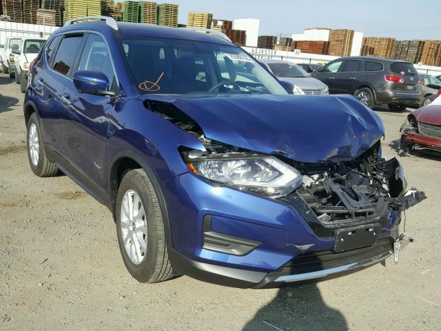 5N1ET2MT4HC829186 - 2017 NISSAN ROGUE SV H BLUE photo 1