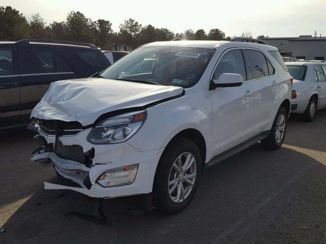 2GNFLFEK9H6115303 - 2017 CHEVROLET EQUINOX LT WHITE photo 2