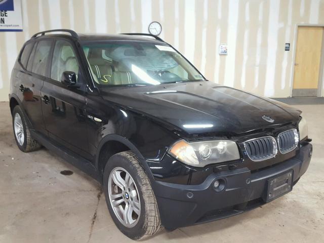 WBXPA93494WD00837 - 2004 BMW X3 3.0I BLACK photo 1
