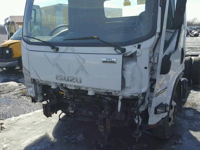 JALB4W173D7400450 - 2013 ISUZU NPR WHITE photo 9