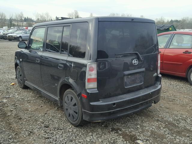 JTLKT334064064786 - 2006 TOYOTA SCION XB შავი ფოტო 3