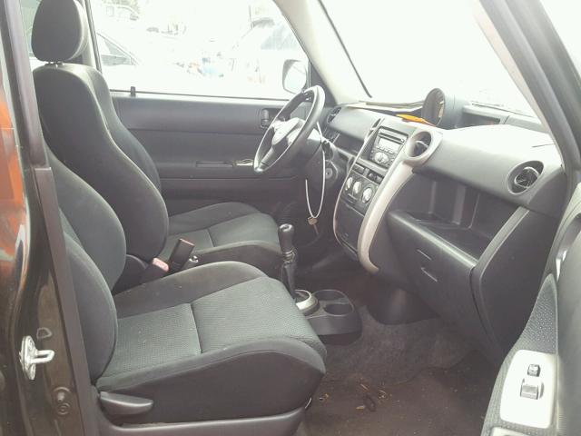 JTLKT334064064786 - 2006 TOYOTA SCION XB შავი ფოტო 5
