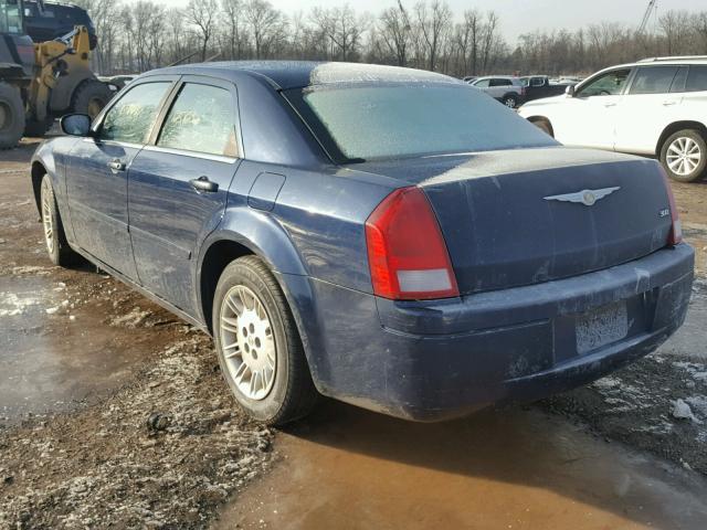 2C3KA43RX6H103605 - 2006 CHRYSLER 300 BLUE photo 3