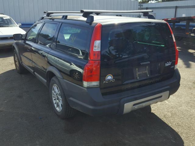 YV4SZ592461224727 - 2006 VOLVO XC70 BLACK photo 3