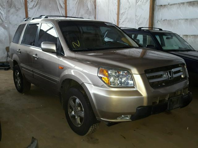 2HKYF18506H512246 - 2006 HONDA PILOT EX TAN photo 1