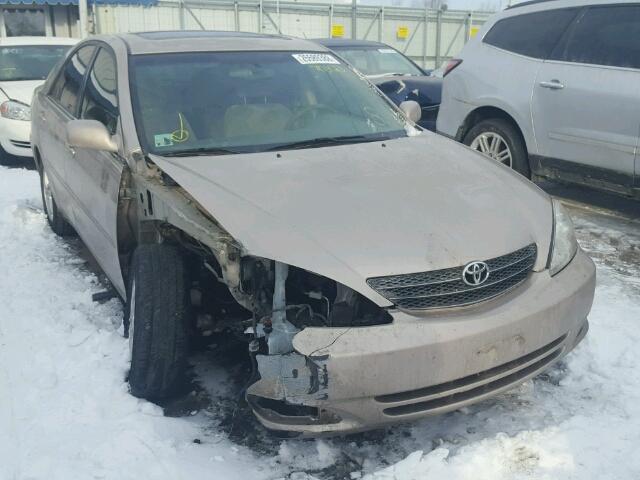 4T1BE32K82U619060 - 2002 TOYOTA CAMRY LE BEIGE photo 1