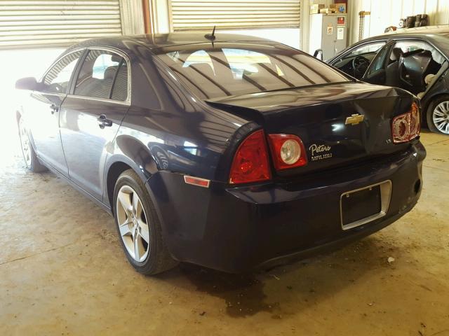 1G1ZG57B09F134940 - 2009 CHEVROLET MALIBU LS ლურჯი ფოტო 3