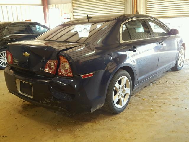 1G1ZG57B09F134940 - 2009 CHEVROLET MALIBU LS ლურჯი ფოტო 4