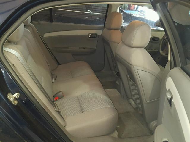 1G1ZG57B09F134940 - 2009 CHEVROLET MALIBU LS ლურჯი ფოტო 6