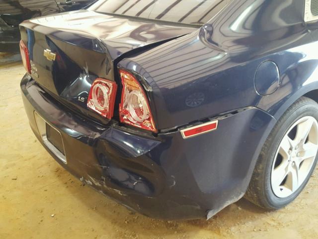 1G1ZG57B09F134940 - 2009 CHEVROLET MALIBU LS ლურჯი ფოტო 9
