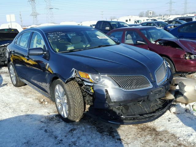 1LNHL9FT7DG607750 - 2013 LINCOLN MKS GRAY photo 1