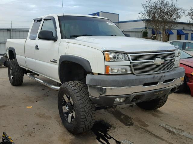 1GCHK29DX7E129097 - 2007 CHEVROLET SILVERADO WHITE photo 1