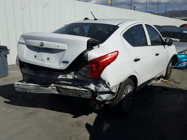 3N1CN7APXCL922742 - 2012 NISSAN VERSA S WHITE photo 4