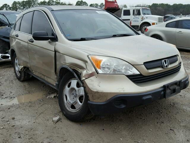 JHLRE38348C007717 - 2008 HONDA CR-V LX GOLD photo 1