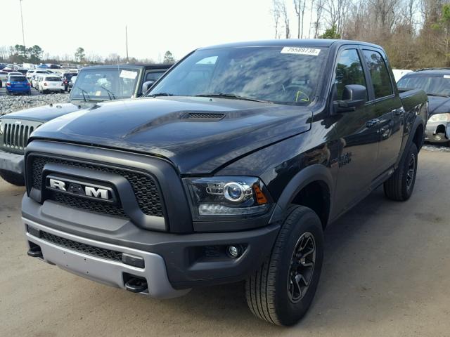 1C6RR7YTXGS249190 - 2016 RAM 1500 REBEL შავი ფოტო 2