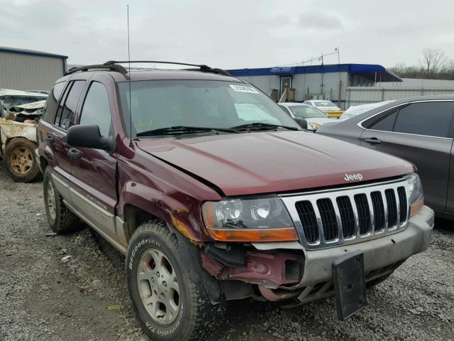 1J4GW58S2XC569838 - 1999 JEEP GRAND CHER MAROON photo 1