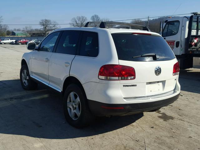 WVGBC77L94D082202 - 2004 VOLKSWAGEN TOUAREG 3. WHITE photo 3