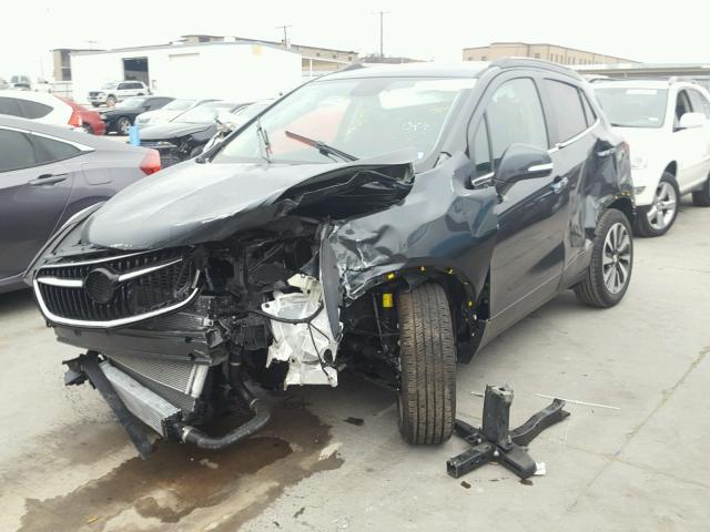 KL4CJCSB7JB524482 - 2018 BUICK ENCORE ESS GRAY photo 2