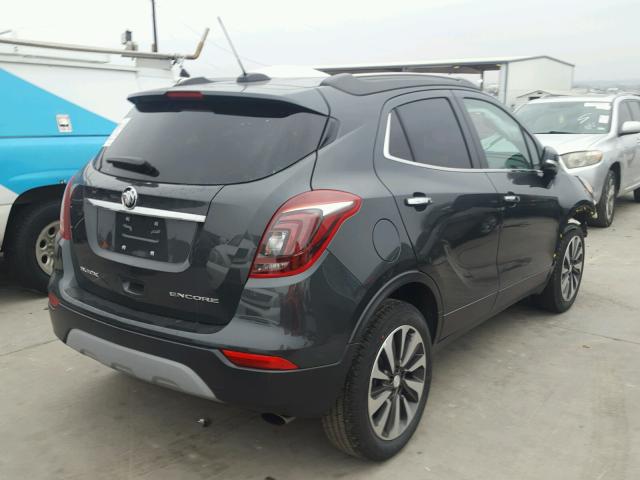 KL4CJCSB7JB524482 - 2018 BUICK ENCORE ESS GRAY photo 4