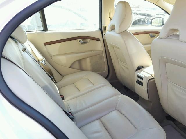 YV1AS982581071395 - 2008 VOLVO S80 3.2 WHITE photo 6