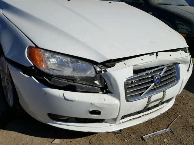 YV1AS982581071395 - 2008 VOLVO S80 3.2 WHITE photo 9