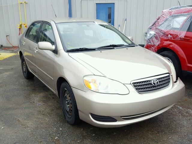 1NXBR32E87Z908848 - 2007 TOYOTA COROLLA CE BEIGE photo 1