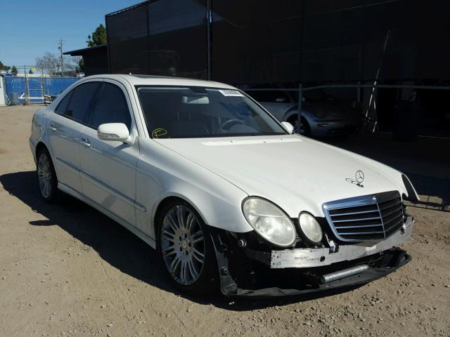 WDBUF56XX8B253276 - 2008 MERCEDES-BENZ E 350 WHITE photo 1