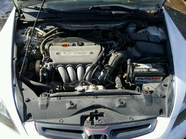 1HGCM563X3A043342 - 2003 HONDA ACCORD LX WHITE photo 7