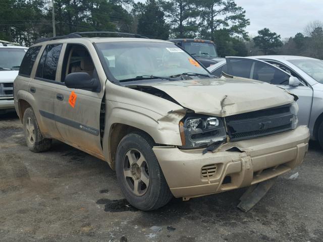 1GNDS13S642429269 - 2004 CHEVROLET TRAILBLAZE GOLD photo 1