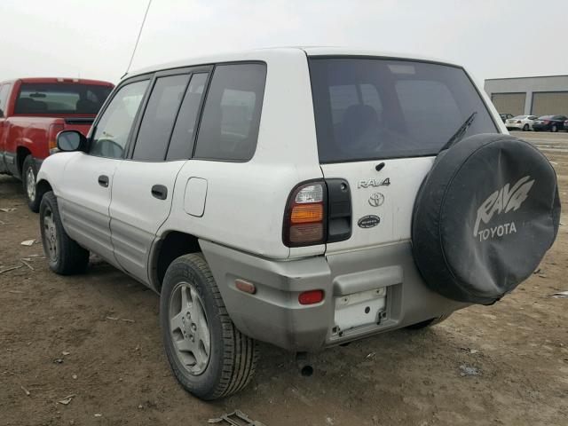 JT3GP10V1Y7072425 - 2000 TOYOTA RAV4 WHITE photo 3