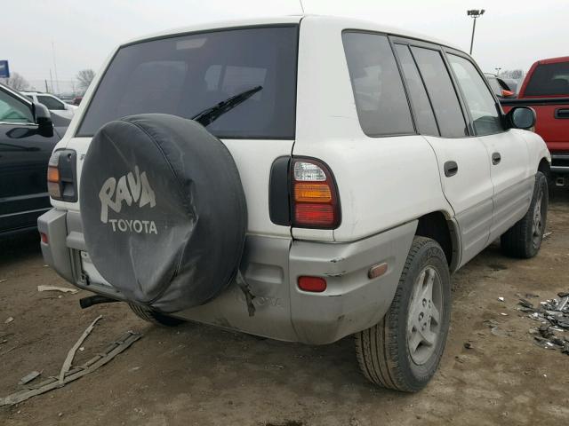 JT3GP10V1Y7072425 - 2000 TOYOTA RAV4 WHITE photo 4