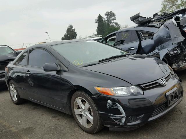 2HGFG12978H531521 - 2008 HONDA CIVIC EXL BLACK photo 1