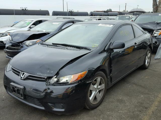 2HGFG12978H531521 - 2008 HONDA CIVIC EXL 黑色 照片 2